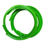 Inele protectie jante plastic material flexibil VERDE set 4 bucati &reg; ALM