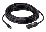 Extender ATEN UE331C-AT-G. Lungime cablu: 10 m. Conector 1: USB A, Conector 2: USB C, Versiune USB: USB 3.2 Gen 1 (3.1 Gen 1), Data minima de transfer