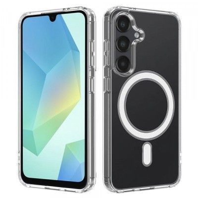 Husa MagSafe pentru Samsung Galaxy A16 5G A166 / A16 4G A165, Techsuit, Pro, Transparenta foto