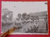 Foto (veche 1954)-Meciul de RUGBY- LOKOMOTIVE Leipzig - RAPID BUCURESTI