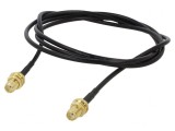 Cablu SMA 50&Omega; 1m Negru