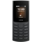 Telefon mobil Nokia 105 (2023), Dual SIM, 4G, Charcoal