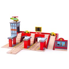 Gara centrala PlayLearn Toys foto