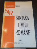 Sintaxa limbii rom&acirc;ne, Gh. Constantinescu, 1998, 568 pag, stare f buna