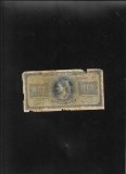 Grecia 1000 drahme drachmai 1942 seria925489 uzata