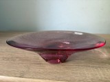 Bol / vid poche din cristal culoare schimbatoare