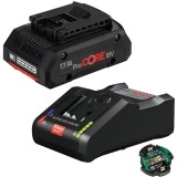 Bosch ProCORE + GAL 18V-160 C + GCY 42 - Set 1 acumulator si incarcator Li-Ion 18 V 4 Ah + Modulul Bluetooth