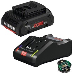 Bosch ProCORE + GAL 18V-160 C + GCY 42 - Set 1 acumulator si incarcator Li-Ion 18 V 4 Ah + Modulul Bluetooth foto