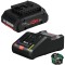 Bosch ProCORE + GAL 18V-160 C + GCY 42 - Set 1 acumulator si incarcator Li-Ion 18 V 4 Ah + Modulul Bluetooth
