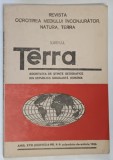 TERRA , SOCIETATEA DE STIINTE GEOGRAFICE DIN REPUBLICA SOCIALISTA ROMANIA , ANUL XVII , NUMARUL 4 , OCTOMBRIE - DECEMBRIE , 1986