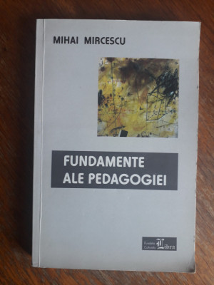 Fundamente ale pedagogiei - Mihai Mircescu / R3P3S foto
