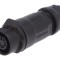 Conector Circular Mufă 12mm 5-PIN Aurit 5A