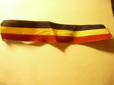 Panglica Tricolora veche , L= 13,2cm foto