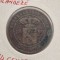 Indiile Olandeze de Est 2 1/2 Cents 1899 moneda cupru km # 308