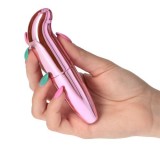 Vibrator Punctul G The G Spot Roz Metalizat#