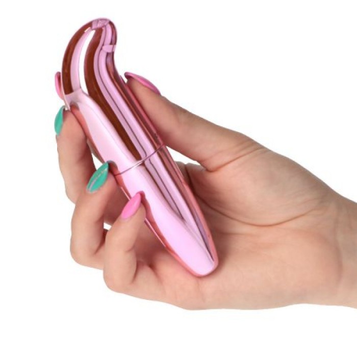 Vibrator Punctul G The G Spot Roz Metalizat#