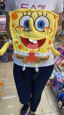 Jucarie Sponge Bob din plus 40cm foto