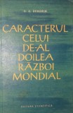 CARACTERUL CELUI DE - AL DOILEA RAZBOI MONDIAL