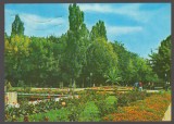 CPIB 24182 CARTE POSTALA - BACAU, VEDERE DIN PARC, CIRCULATA, 1980, STAMPILE, TIMBRU