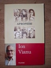 Apropieri- Ion Vianu foto