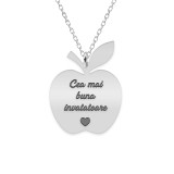 Elma - Colier personalizat invatatoare din argint 925