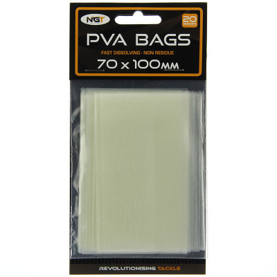 NGT PVA bags - 70x100mm Bags foto