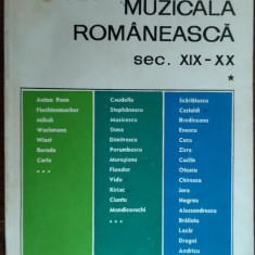 ZENO VANCEA - CREATIA MUZICALA ROMANEASCA IN SEC. XIX - XX (VOL. 1) [1968]