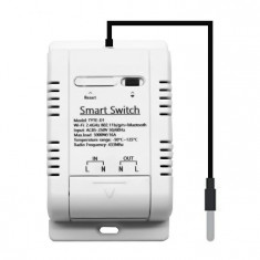 Termostat releu cu senzor de temperatura tuya smart life wireless wifi 220V 16A
