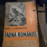 FAUNA ROMANIEI - I. SIMIONESCU