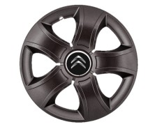 Set 4 capace roti Bis Negru R14 pentru gama auto Citroen