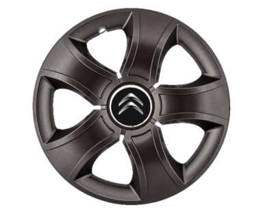 Set 4 capace roti Bis Negru R15 pentru gama auto Citroen foto