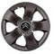 Set 4 capace roti Bis Negru R15 pentru gama auto Citroen