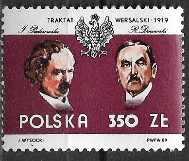 C1452 - Polonia 1989 - Aniversari cat.nr.3037 neuzat,perfecta stare