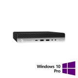 Cumpara ieftin Calculator Refurbished HP EliteDesk 800 G3 Mini PC, Intel Core i5-7500T 2.70GHz, 16GB DDR4, 256GB SSD + Windows 10 Pro NewTechnology Media