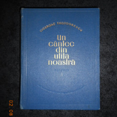 CICERONE THEODORESCU - UN CANTEC DIN ULITA NOASTRA. VERSURI (1953, prima editie)