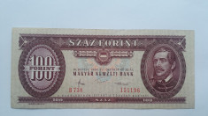 100 Forint 1984 Ungaria / Kossuth Lajos / seria 151196 foto