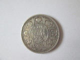 Rara! India colonie Britanica Half Rupee 1923 argint regele George V, Asia