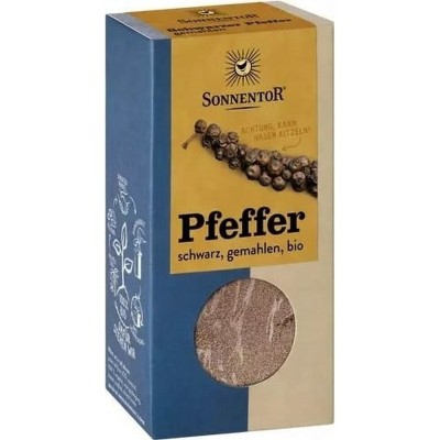 CONDIMENT - PIPER NEGRU MACINAT ECO 50gr SONNENTOR foto