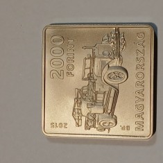 Moneda comemorativa 2000 forinti Ungaria 2015 foto