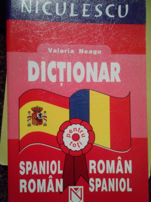 Valeria Neagu - Dictionar spaniol-roman, roman-spaniol (2004) foto