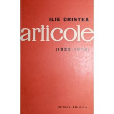 ARTICOLE (1923-1936)