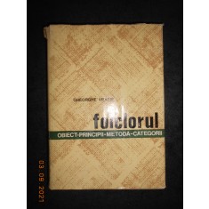 GHEORGHE VRABIE - FOLCLORUL. OBIECT, PRINCIPII, METODA, CATEGORII (autograf)