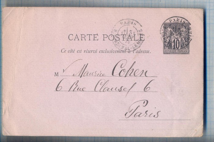 AX 275 CP VECHE -MAURICE COHEN - COMPOZITOR -PARIS - 1879