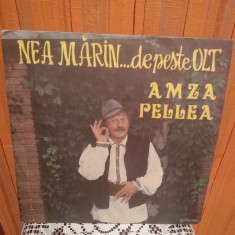 -Y- MOMENTE VESELE CU AMZA PELLEA - NEA MARIN DE PESTE OLT DISC VINIL foto