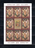 ROMANIA 2014 - SFINTELE PASTI, MINICOALA, MNH - LP 2017