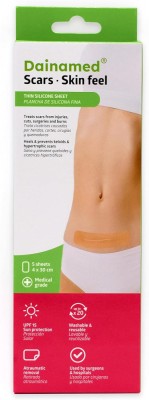 Plasture silicon cicatrice hipertrofice, operatie cezariana, 4x30 cm,5 buc foto