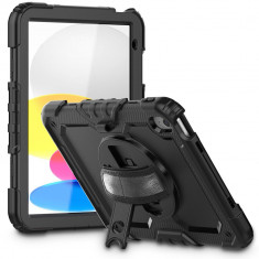 Husa Tech-Protect Solid360 pentru Apple iPad 10.9 10/2022 Negru