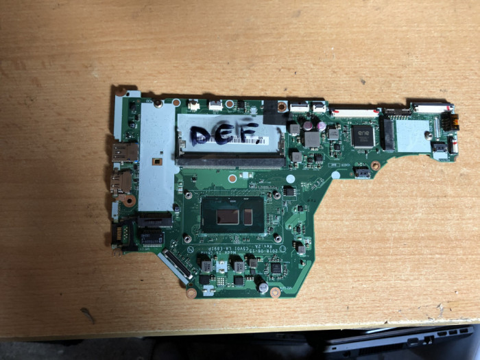 Placa de baza defecta Acer Aspire 3 A315 A154