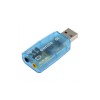 Placa Sunet USB 2.0 Externa, Adaptor Audio Jack 3.5mm, Plug & Play