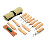 Cumpara ieftin Set de sculptura in lemn BeaverCraft S10, 14 piese